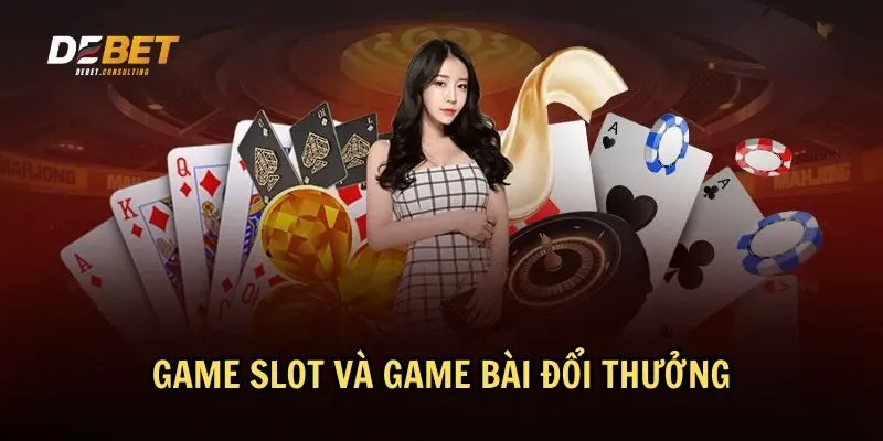 Game slot và game bài cực HOT tại Debet