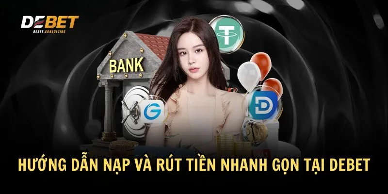 Quy trình nạp - rút tiền tiện lợi của nhà cái